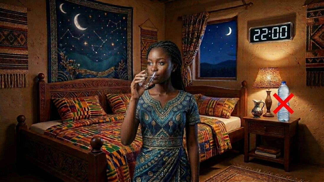 Boire avant de dormir : bonne ou mauvaise idée? eau avant dormir sommeil sante